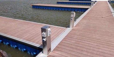 碼頭岸電箱為環保節能蓄力