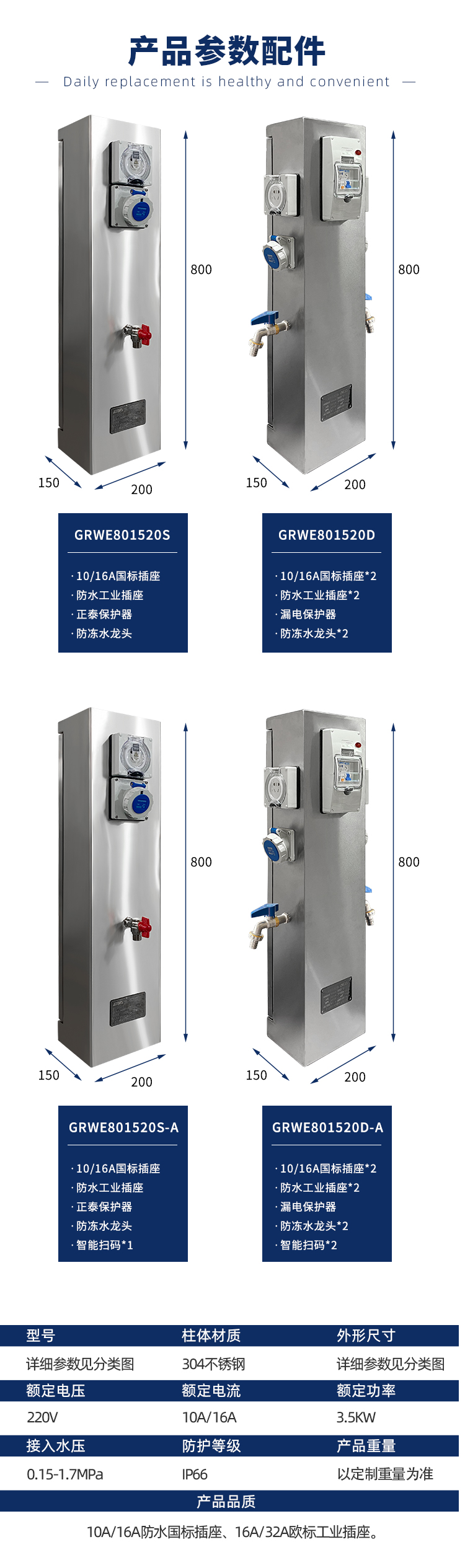 房車營地水電樁