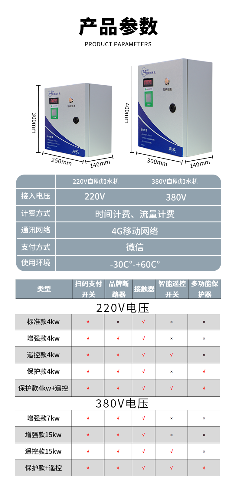 大貨車自助加水機